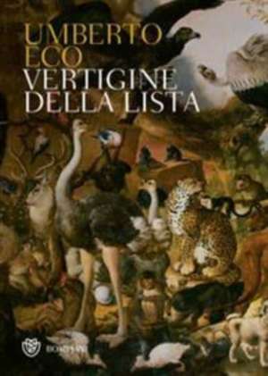 Vertigine della lista de Umberto Eco