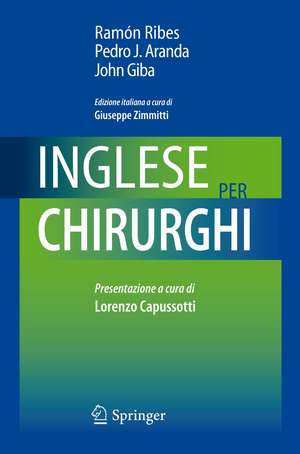 Inglese per chirurghi de Ramón Ribes