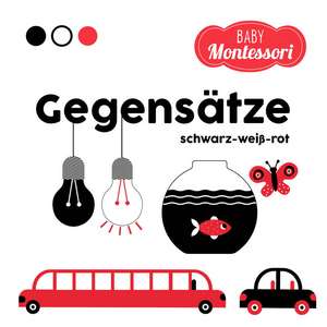 Gegensätze schwarz-weiß-rot (Baby Montessori) de Star White