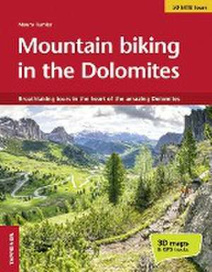 Moutain biking in the Dolomites de Mauro Tumler