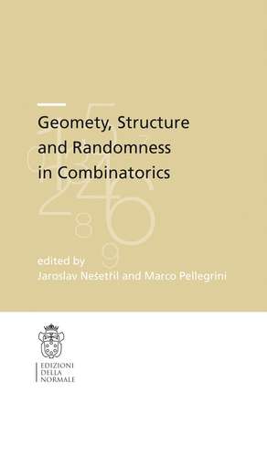 Geometry, Structure and Randomness in Combinatorics de Jiří Matousek