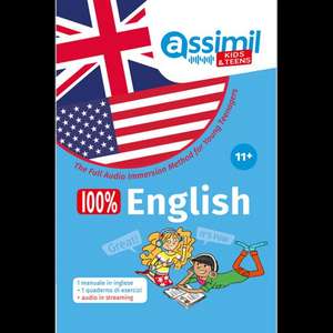 100% English +11 - Kids & Teens (Italien): (method 100% English 11+) de Nolwena Monnier