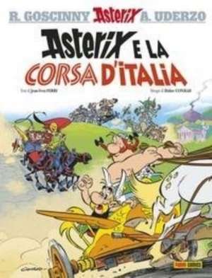 ASTERIX E LA CORSA DITALIA de Rene Goscinny