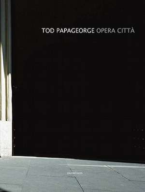 Tod Papageorge: Opera Citta de Marco Delogu