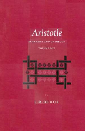Aristotle de L. M. Rijk