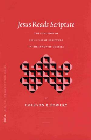 Jesus Reads Scripture: The Function of Jesus' Use of Scripture in the Synoptic Gospels de Emerson B. Powery