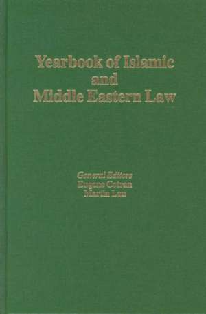 Yearbook of Islamic and Middle Eastern Law, Volume 10 (2003-2004) de Eugene Cotran