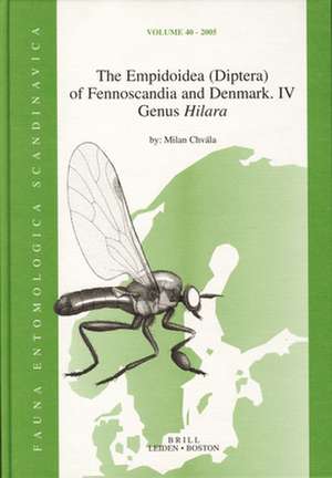 The Empidoidea (Diptera) of Fennoscandia and Denmark, Part IV: Genus <i>Hilara</i> de M. Chvála