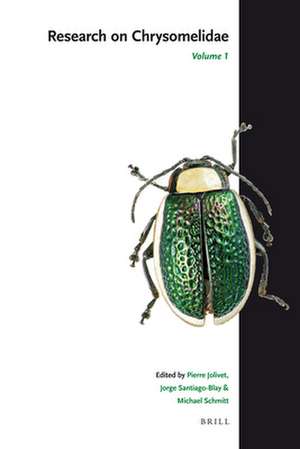 Research on Chrysomelidae, Volume 1 de Pierre Jolivet