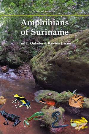 Amphibians of Suriname de Paul E. Ouboter