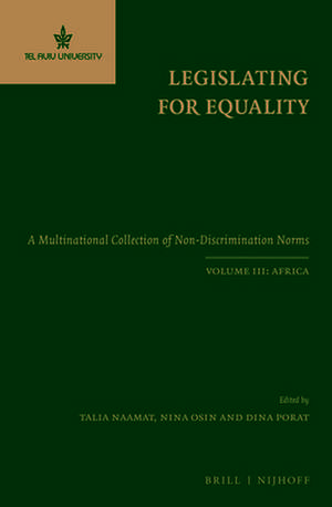 Legislating for Equality de Talia Naamat