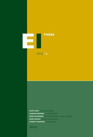 Encyclopaedia of Islam - Three 2013-4 de Kate Fleet