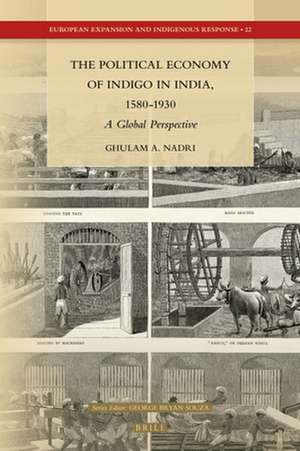 The Political Economy of Indigo in India, 1580-1930: A Global Perspective de Ghulam A. Nadri