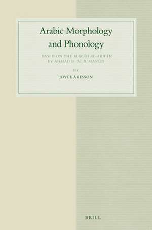 Arabic Morphology and Phonology: <i>Based on the Marāḥ al-arwāḥ</i> by Aḥmad b. ‘Aī b. Mas‘ūd de Joyce Åkesson