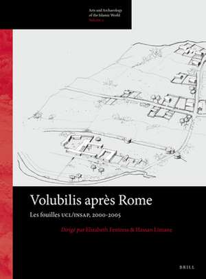 Volubilis après Rome: Les fouilles UCL/INSAP, 2000-2005 de Elizabeth Fentress