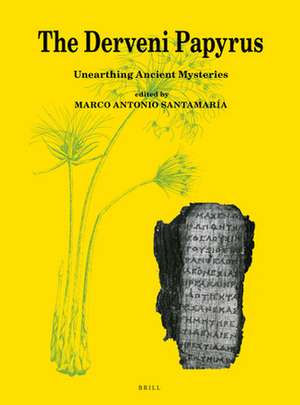 The Derveni Papyrus: Unearthing Ancient Mysteries de Marco Antonio Santamaría Álvarez