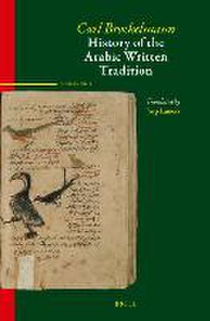 History of the Arabic Written Tradition Supplement Volume 1 de Carl Brockelmann