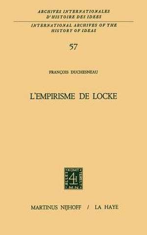 L'empirisme de Locke de François Duchesneau