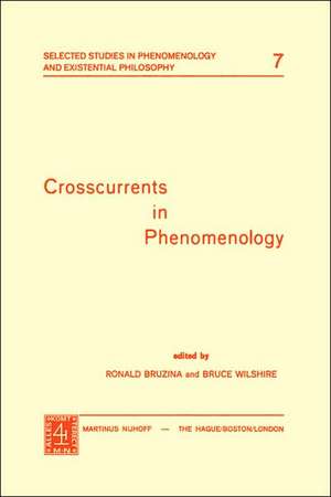 Crosscurrents in Phenomenology de R. Bruzina