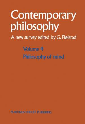 Philosophy of Mind/Philosophie de l’esprit de Guttorm Fløistad