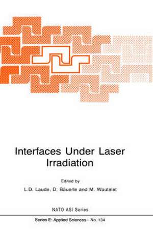 Interfaces Under Laser Irradiation de L.D. Laude