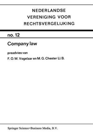 Company Law: A comparative Review de Floris O. W. Vogelaar