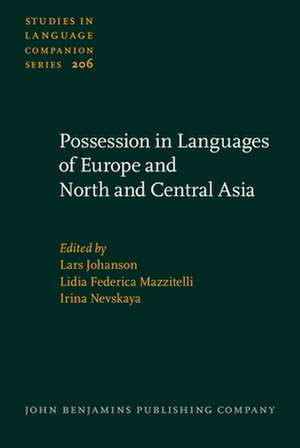 Possession in Languages of Europe and North and Central Asia