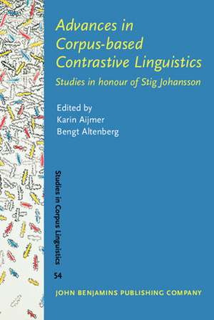 Advances in Corpus-based Contrastive Linguistics