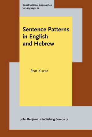 Sentence Patterns in English and Hebrew de Ron (University of Haifa) Kuzar