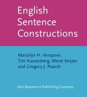 English Sentence Constructions de Gregory J. Poarch