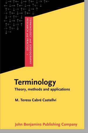 Terminology de Teresa (Universitat Pompeu Fabra) Cabre