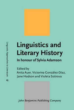 Linguistics and Literary History