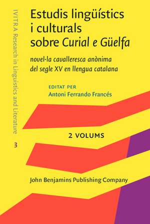 Estudis Linguistics I Culturals Sobre Curial E Guelfa