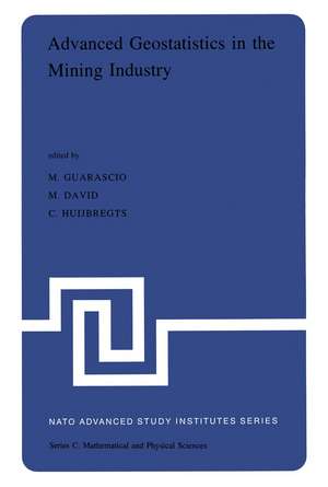 Advanced Geostatistics in the Mining Industry: Proceedings of the NATO Advanced Study Institute held at the Istituto di Geologia Applicata of the University of Rome, Italy, 13–25 October 1975 de M. Guarascio