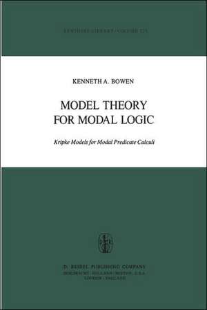 Model Theory for Modal Logic: Kripke Models for Modal Predicate Calculi de K.A. Bowen