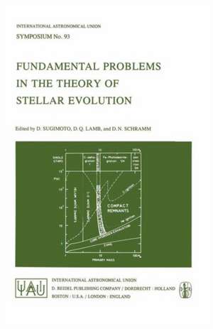 Fundamental Problems in the Theory of Stellar Evolution de D. Sugimoto