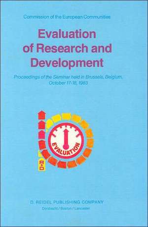 Evaluation of Research and Development: Methodologies for R&D Evaluation in the Community Member States, The United States of America and Japan de G. Boggio