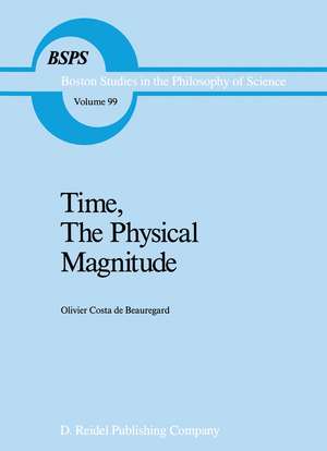 Time, The Physical Magnitude de O. Costa-de-Beauregard