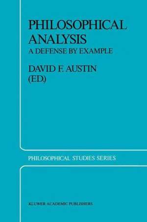 Philosophical Analysis: A Defense by Example de D. S. Austin