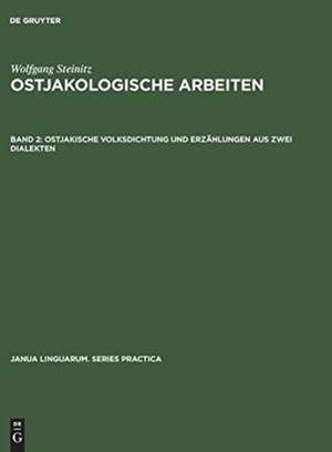 Ostjakische Volksdichtung und Erzählungen aus zweiDialekten: Kommentare de Gert Sauer