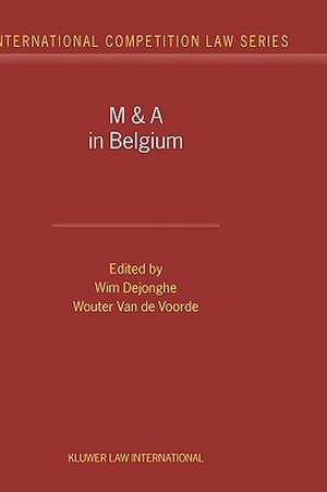 M and a in Belgium de Wouter Van De Voorde