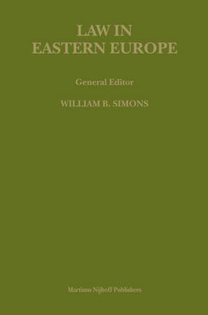 International and National Law in Russia and Eastern Europe: Essays in honor of <i>George Ginsburgs</i> de Ferdinand J.M. Feldbrugge