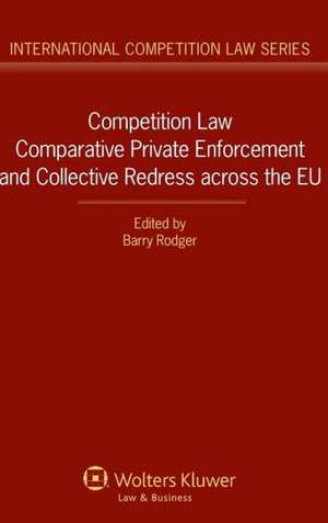 Competition Law Comparative Private Enforcement de Rodger