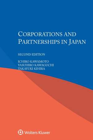 Corporations and Partnerships in Japan de I. Kawamoto