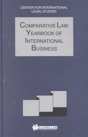 Comparative Law Yearbook of International Business 2000 de Dennis Campbell