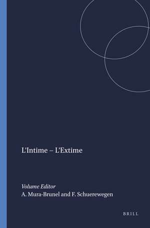 L'Intime – L’Extime de Aline Mura-Brunel