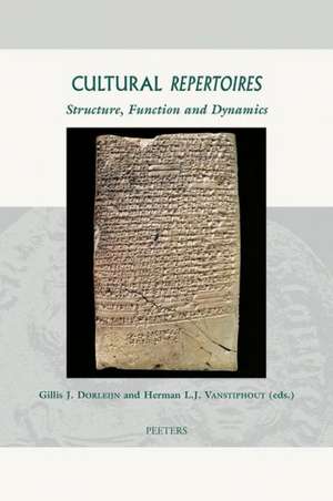 Cultural Repertoires. Structure, Function and Dynamics de Gj Dorleijn