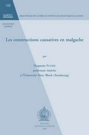 Les Constructions Causatives En Malgache de H. Fugier