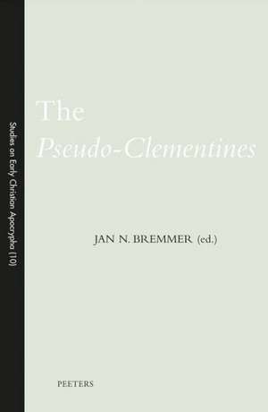 The Pseudo-Clementines de Jan N. Bremmer