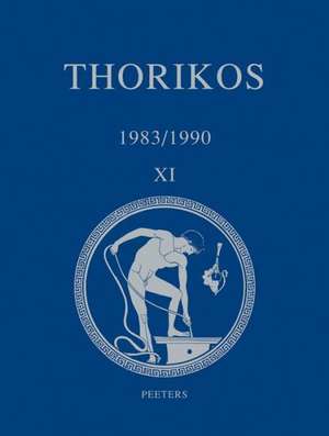 Thorikos 1983/1990: Rapport Preliminaire Sur Les 17e, 18e, 19e, 20e Et 21e Campagnes de Fouilles / Voorlopig Verslag Over de 17e, 18e, 19e de Hf Mussche